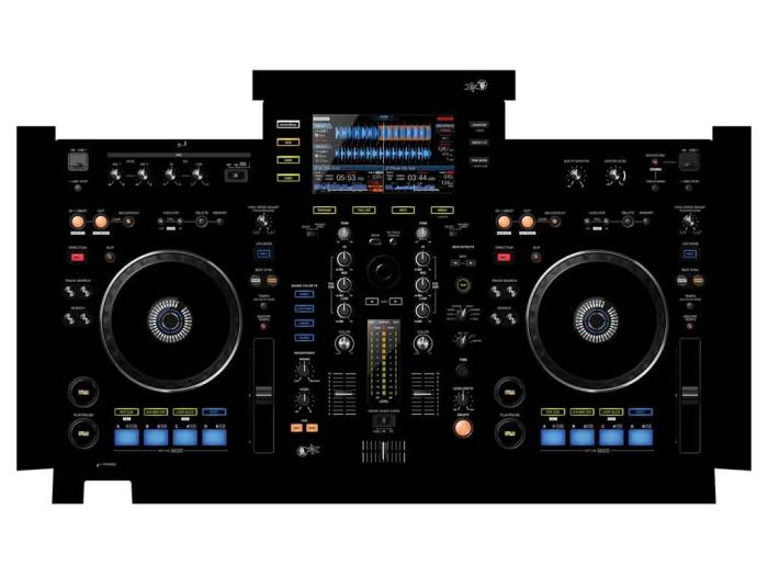 DJ-Skins Pioneer DJ XDJ-RX Skin Black