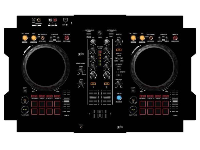 DJ Skins_Pioneer_DDJ 400_Black