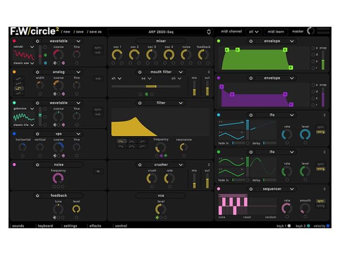 Future Audio Workshop Circle2 plugin