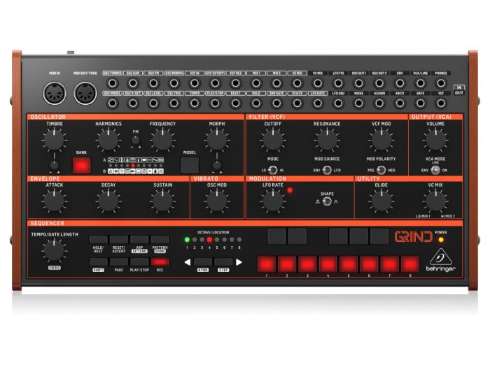 Behringer GRIND top