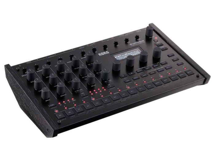 Korg drumlogue Zijaanzicht