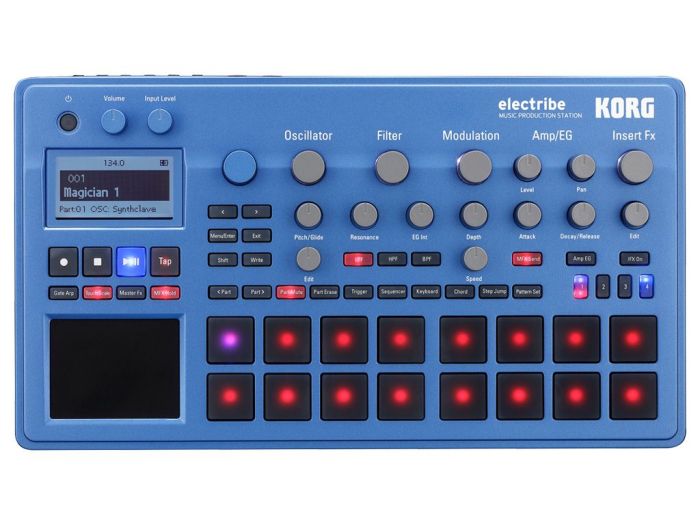 Korg Electribe Blauw