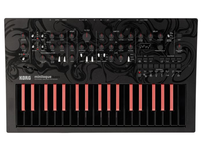 Korg Minilogue Bass Bovenaanzicht