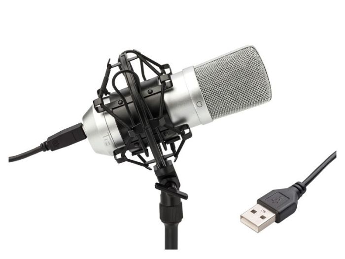 Tie Studio Condensor Mic USB Silver B-Stock