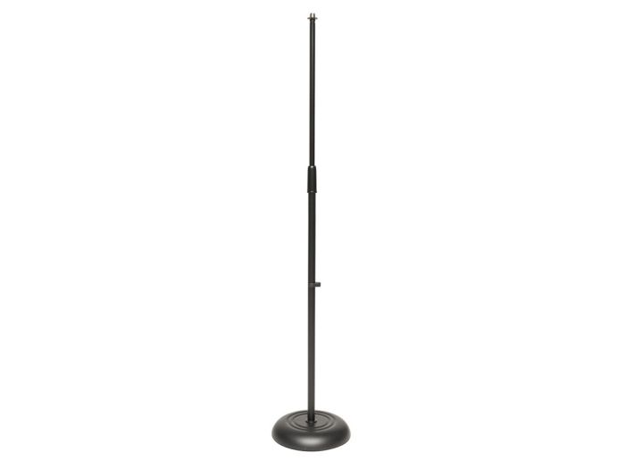 Stagg microfoon statief ronde voet MIS-1120BK