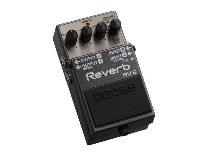 Boss Digital Delay Reverb RV-6 Side top