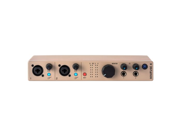 Arturia MiniFuse 4 Champagne Front
