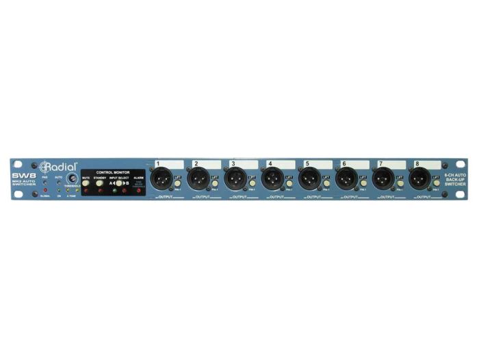 Radial SW8 Auto Switcher Voorkant