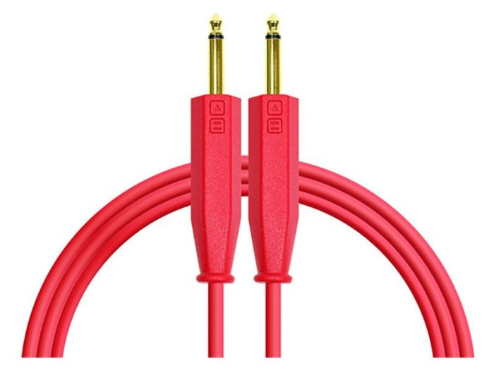 Chroma Cables Audio 1/4"<>1/4" Rood
