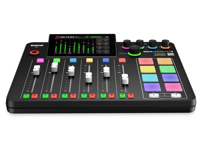 Rode RODECaster Pro II (Vooraanzicht)