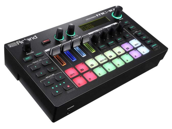 /r/o/roland mc 101 aira groovebox voorkant schuin