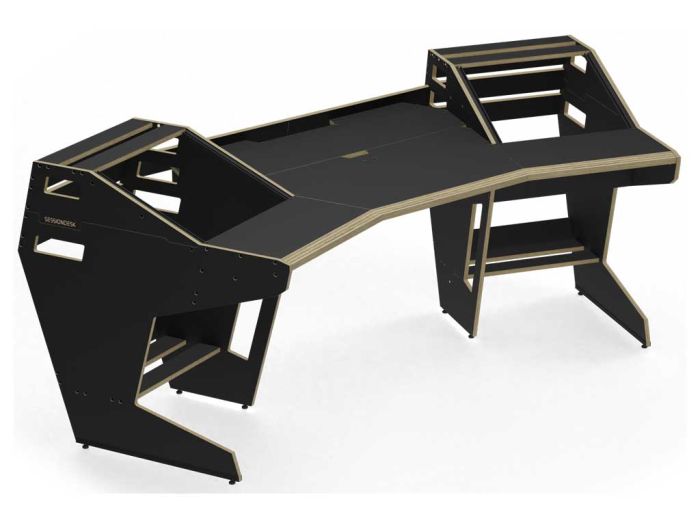 Sessiondesk Gustav 2 Matte Black Zijkant