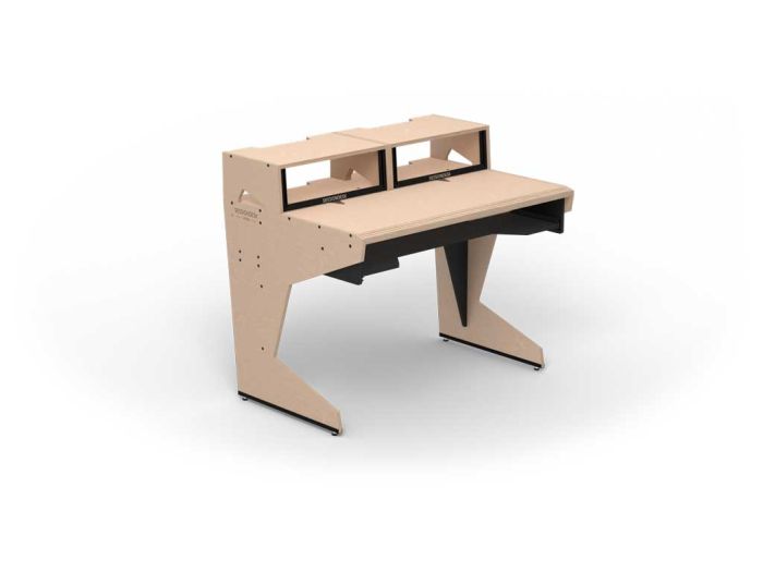 Sessiondesk Home Small 2 with Home Rack 2 and Key Small Zijkant