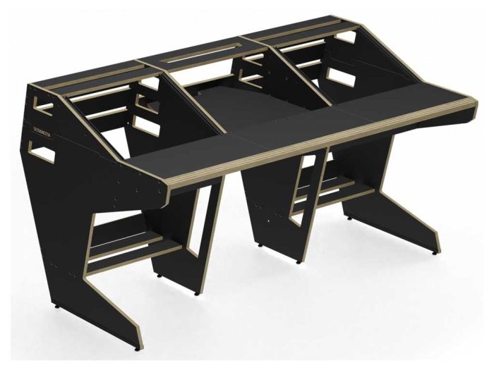 Sessiondesk Oktav 2 Matte Black Zijkant