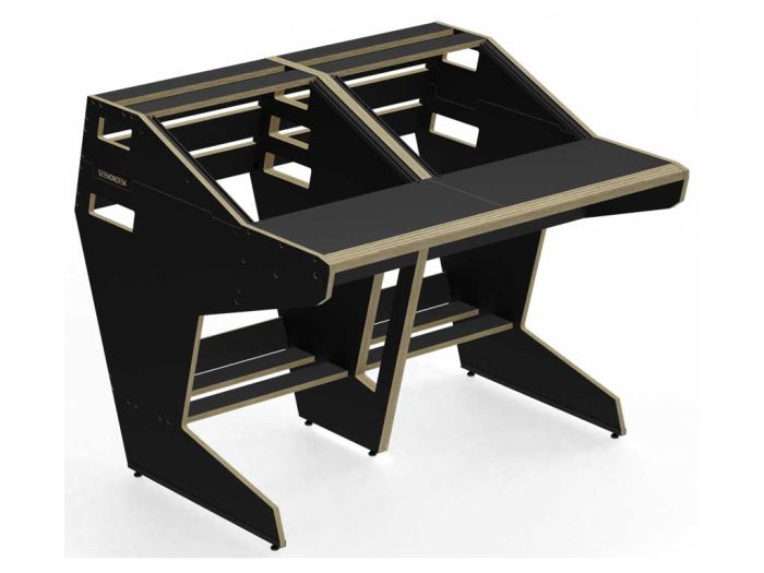 Sessiondesk Quintav 2 Matte Black Zijkant
