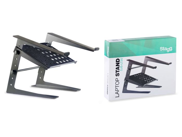 Stagg DJS-LT20 Pro Laptop Stand + Shelf