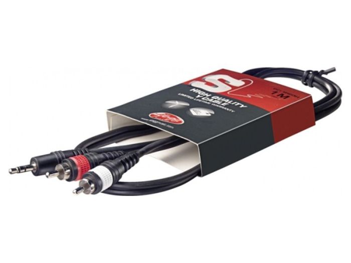 Stagg SYC1-MPS2CM E Y-kabel 3