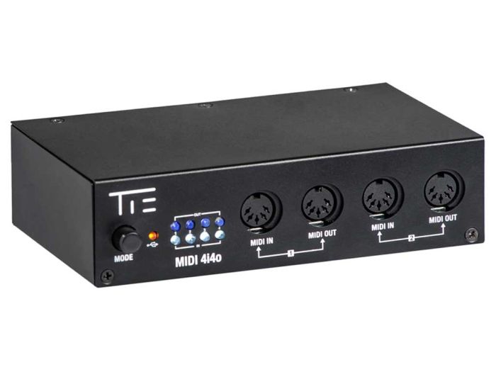 Tie Studio MIDI 4i4o Voorkant