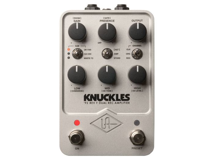 Universal Audio Knuckles 92 Rev F Dual Rec Amplifier top main
