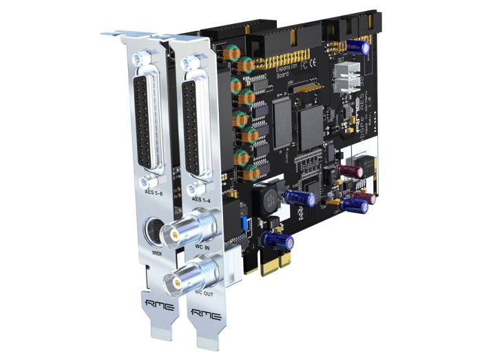 RME HDSPe AES-32 AES/EBU PCIe Audio Interface Side
