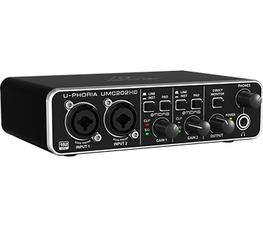 Behringer U-Phoria UMC202HD audio-interface