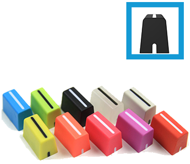 Chroma Caps Fader MK2 Zwart
