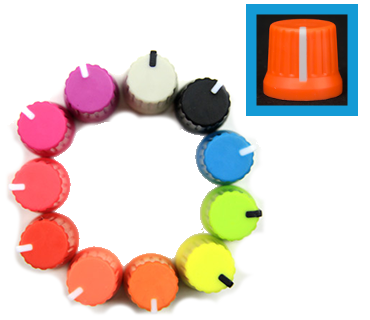 Chroma Caps Fatty Knob Neon Oranje
