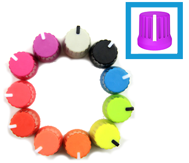 Chroma Caps Fatty Knob Paars