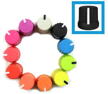 Chroma Caps Fatty Knob Zwart
