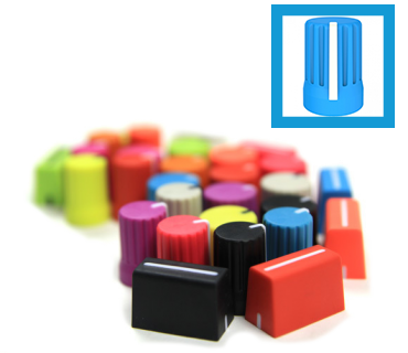Chroma Caps Super Knob Blauw