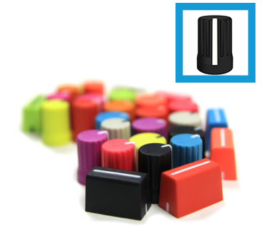 Chroma Caps Super Knob Zwart