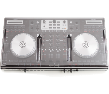 Decksaver Numark NS6 smoked/clear cover