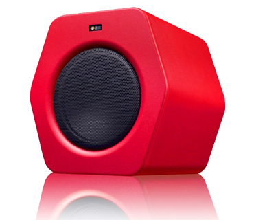 Monkey Banana Turbo 10s rood subwoofer