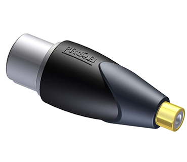 Procab CLP101 verloopadapter XLR female naar tulp female