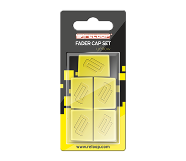 Reloop Fader Cap set geel