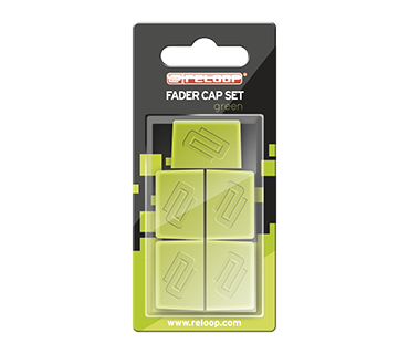 Reloop Fader Cap set groen