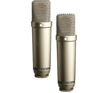 Rode NT1 A matched pair condensator studio microfoon