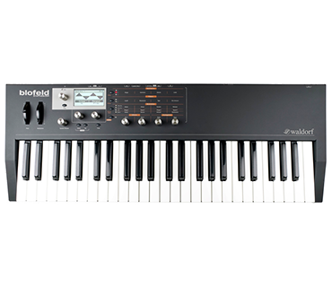 Waldorf Blofeld Keyboard Virtual Analog synthesizer zwart