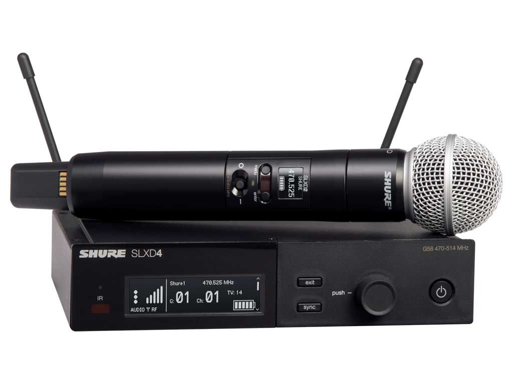nieuws Montgomery leveren SLX-D met SM58 NL Kopen? | Shure Draadloze Microfoons | ToneControl.nl