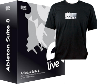 Ableton Suite 8 + Ableton T-shirt
