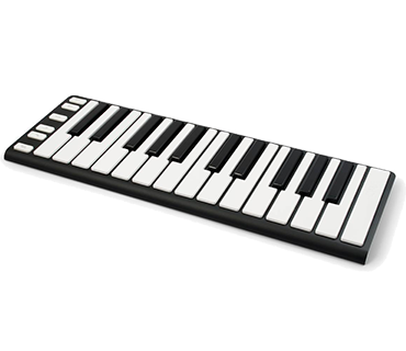 CME XKey 25 toetsen MIDI keyboard zwart