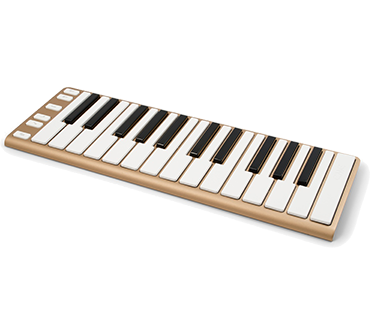 CME XKey 25 toetsen MIDI keyboard Gold