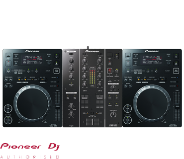 Pioneer DJ set 2 x CDJ-350 + DJM-350