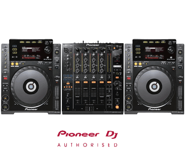 Pioneer DJ set 2 x CDJ-900 + DJM-900 Nexus