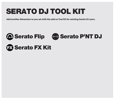 Serato DJ Tool Kit software download