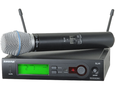 Shure SLX 24-BETA 87C draadloze microfoon
