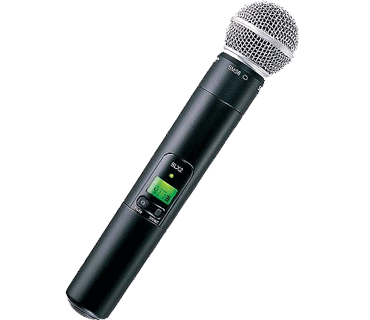 Shure SLX 2 - SM 58 handheld zendermicrofoon