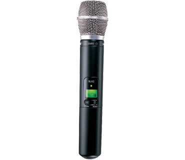 Shure SLX 2 - SM 86 handheld zendermicrofoon