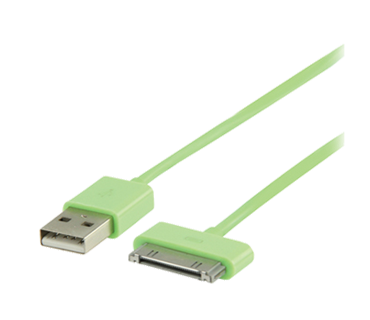 Valueline iPhone kabel groen 2 meter