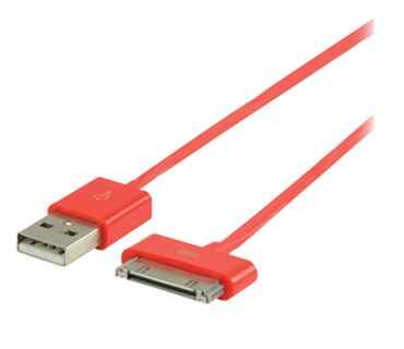 Valueline iPhone kabel rood 2 meter